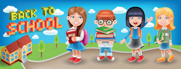 Back to school vector