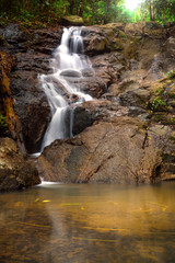 Kathu Waterfall in Phuket is a conservation area surrounding with the lush green forest. There need to do a bit hiking on these, however, it's worth for the natural splendour.