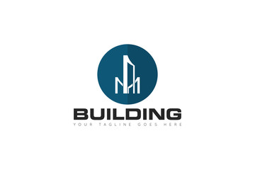 building logo and building icon Vector design Template. Vector Illustrator Eps.10