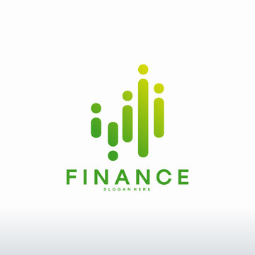 Simple Financial and investment Logo designs concept vector, Modern Finance logo designs