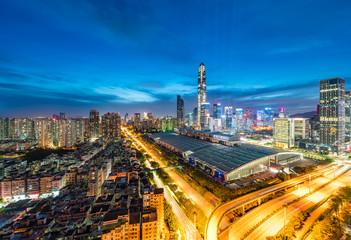 Fototapeta premium Shenzhen city scenery