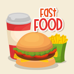 fast food restaurant menu