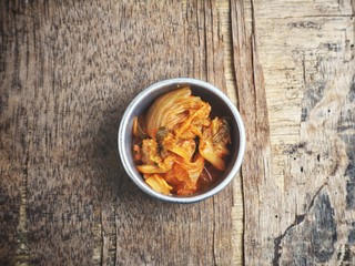 Kimchi Korean food