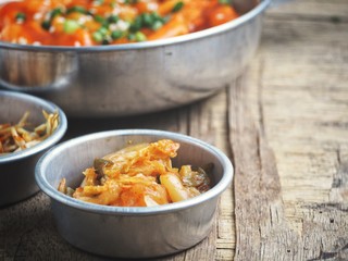 Kimchi Korean food