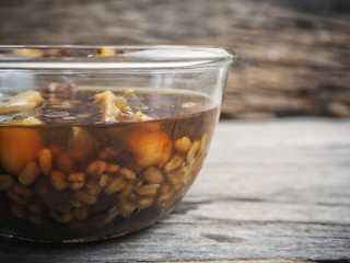 Beans dessert Chinese food