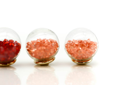 Colorful  Collection of glass beads