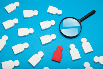 Skill talent recruiter, agency employee, potential best staff.