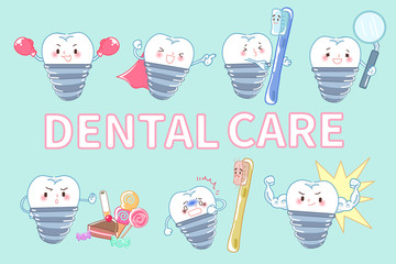 tooth with dental care