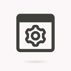 Browser vector icon.