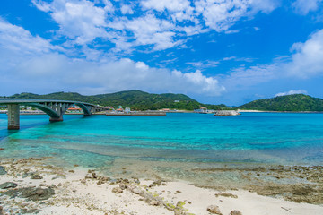 沖縄県 阿嘉島　阿嘉大橋