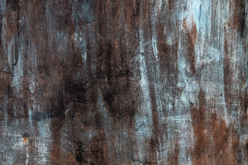 Multicolored rusty metal texture background