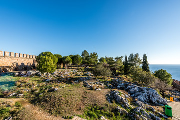 Naklejka premium castle of alanya