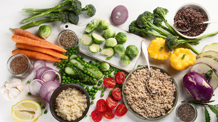 Ntrient rich foods concept