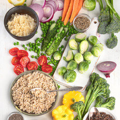 Ntrient rich foods concept