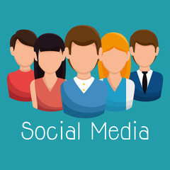 social media community characters
