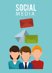 social media community characters