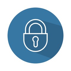 Замок, пароль. Векторная иконка.
