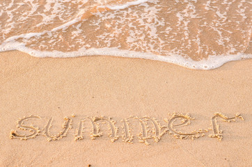 summer beach background