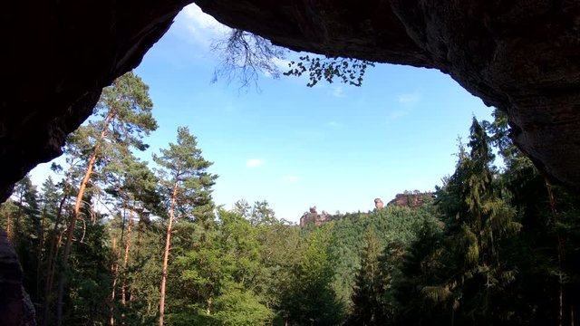B&uuml;ttelfelsen, Dahner Felsenland, Ausblick