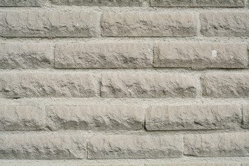 White brick wall texture