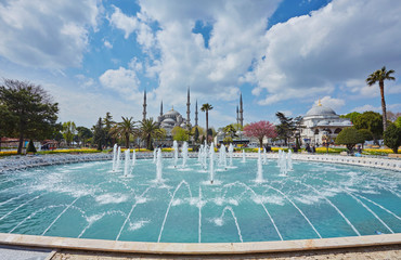 Blue Mosque, art masterpiece of Istanbul
