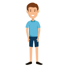 Fototapeta premium young man avatar character