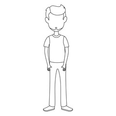 young man avatar character