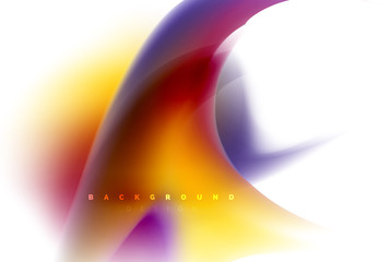 Holographic paint explosion design, fluid colors flow, colorful storm. Liquid mixing colours motion concept, trendy abstract background layout template for business presentation, app wallpaper banner