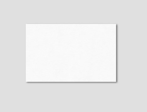 Blank business card mockup template