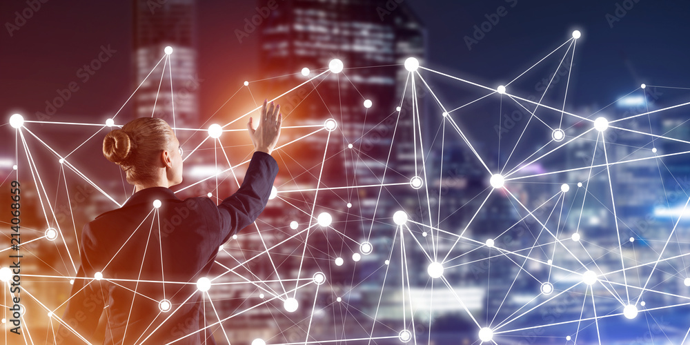 Poster modern wireless technologies and networking as tool for effective business