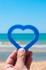 sea summer sun beach heart toys love vacation