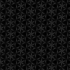 Seamless geometrical vector pattern