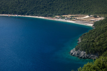 Fototapeta na wymiar Antisamos beach, island Cephalonia (Kefalonia), Greece