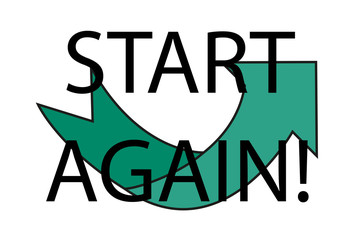 Volver a empezar con flecha verde.