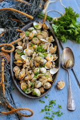 Persillade de coques © Jérôme Rommé