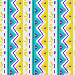 Seamless pattern in retro style