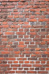 Obraz premium Old worn brick wall exterior pattern texture background