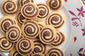 Homemade biscuits rolls.