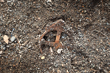  Rubbish, Kamchatka, beach