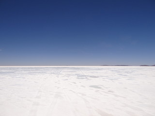 Salt flat, desert, Salar de Uyuni, Bolivia