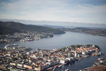 Fototapeta na wymiar Bergen fjord