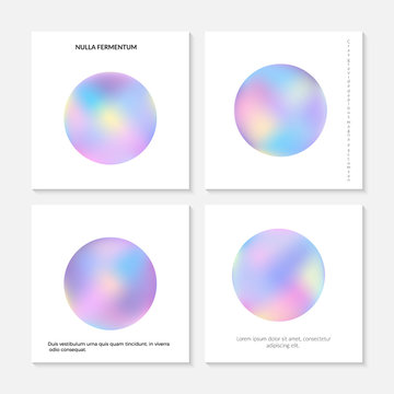 Abstract Holographic Gradient In The Form Of A Sphere