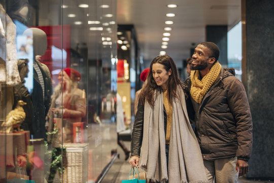 Window Shopping at Christmas