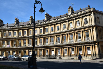 Fototapeta premium Place du Circus à Bath, Angleterre
