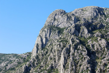 Mountains in Kotor, Montenegro