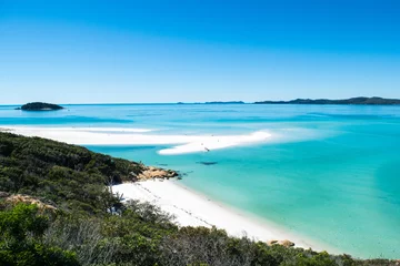 Cercles muraux Whitehaven Beach, île de Whitsundays, Australie Whitehaven beach, Queensland