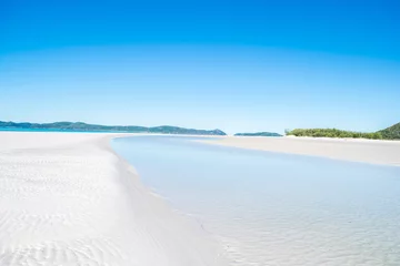 Cercles muraux Whitehaven Beach, île de Whitsundays, Australie Plage de Whitehaven, Queensland