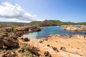 Fototapeta premium Cala Pregonda, Menorca, Spain