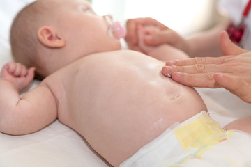 Obraz na płótnie Canvas Baby skin care