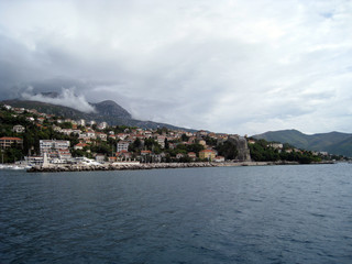 Fototapeta premium sea, water, island, coast, landscape, beach, sky, ocean, nature, travel, mountain, lake, greece, panorama, mediterranean, port, blue, view, summer, city, bay, coastline, croatia, europe, vacation